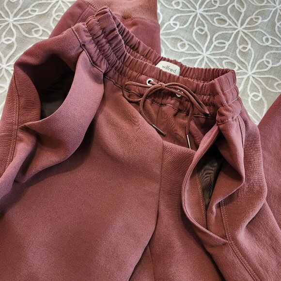 ARITZIA Wilfred Buffon Crepe Jogger Pants - Picture 9 of 12